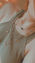 Load image into Gallery viewer, Turquoise + Green Aventurine Set — Brass *made to order*
