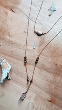 Load image into Gallery viewer, Quartz + Tigers Eye Set — Copper
